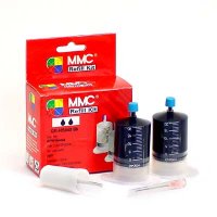 Refill kit for black Lexmark / Dell cartridges